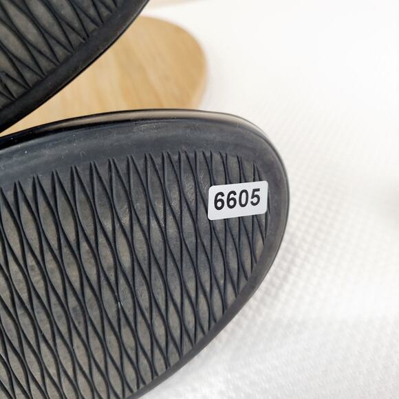 Clarks Mary Jane Shoes Women 10 Kennon Black Strap Work Office Wedge - Picture 13 of 13